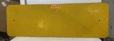 Authentic Road Street Traffic Sign Yellow Reflector 12"x36". Lot 11-77