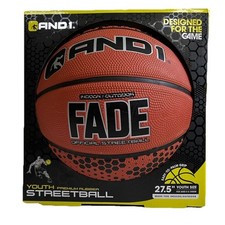 AND1 27.5" Youth Streetball "FADE" Indoor/Oudoor Premium Rubber Basketball