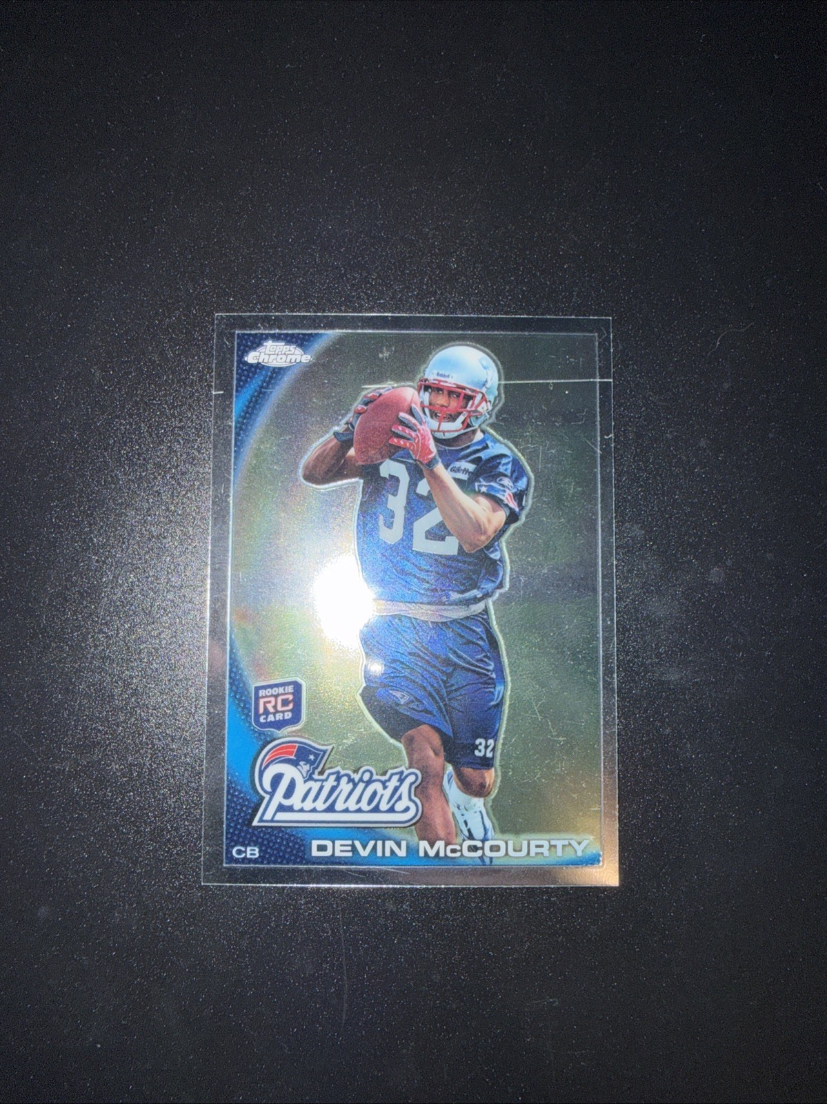 2010 Topps Chrome - Devin McCourty #C32 Refractor (RC)