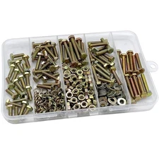 330Pcs Metric Bolt Assortment Sets, M4 Nuts and Bolts Assortment Kit, Metric Bol