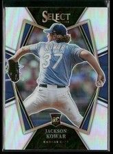 2022 Panini Select Holo Silver Prizm Jackson Kowar #108 RC Rookie Royals