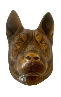 Michael Healy German Shepherd Bronze Door Knocker Dog Lover