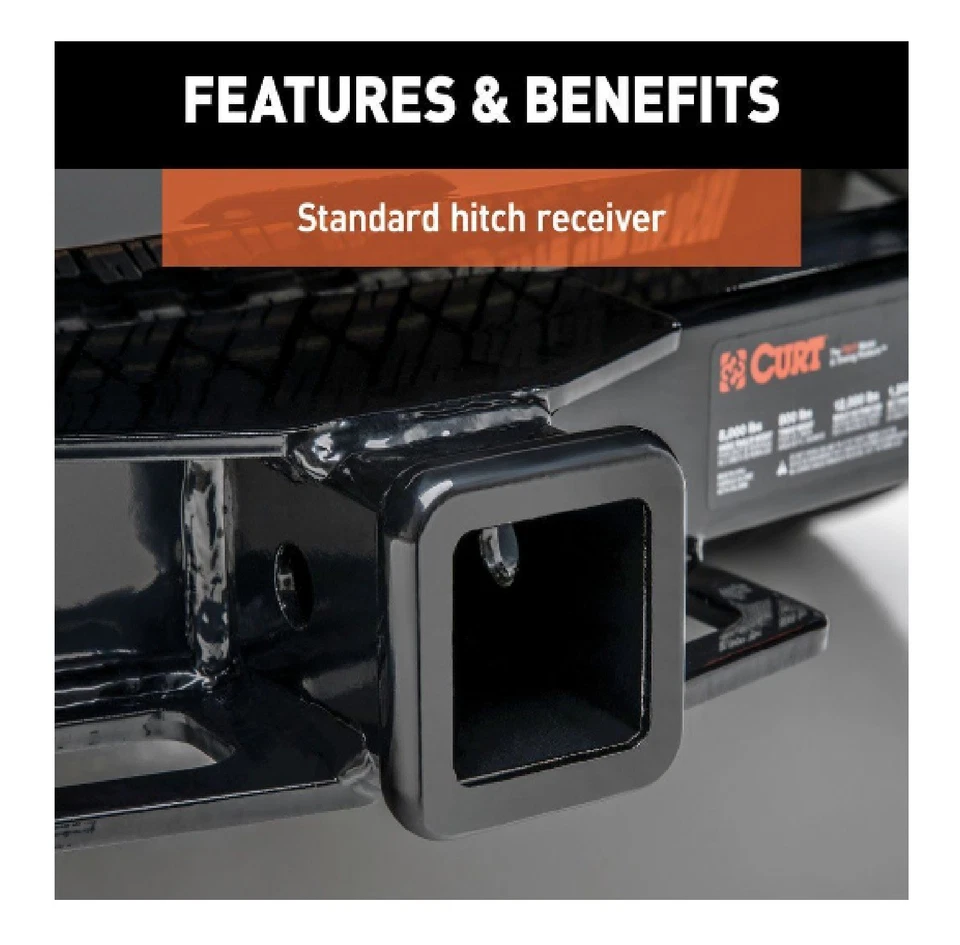 Curt Class 3 Trailer Hitch for 2004-2008 Chrysler Pacifica 13529 Foto 3 de 4