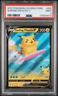 2021 POKEMON CELEBRATIONS #008 SURFING PIKACHU V PSA 9