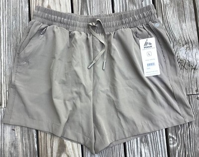 RBX Active Seaside Walking Shorts, L, driftwood, NWT