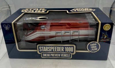 Star Wars 2010 StarSpeeder 1000 SNEAK PREVIEW VEHICLE Star Tours Disney 1/10,000