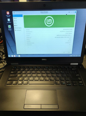 Dell Latitude e5470lm Linux Mint i3 6th 8GB 256GB SSD - NEW BATTERY