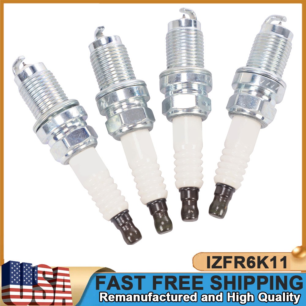 1Set IZFR6K11 Laser Iridium Spark Plugs For Honda Accord Civic CRV Acura 6994
