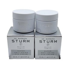 2X DR BARBARA STURM SUPER ANTI-AGING EYE CREAM 3.5ML EACH NEW SEALED