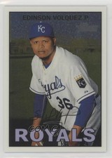 2016 Topps Heritage Chrome /999 Edinson Volquez #THC-491 10k8