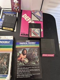 Vintage Retro intellivision Games Lot HTF Terror Of Doom And More