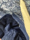 Patagonia Youth Kids Snowbelle Snow Pants Size Medium Insulated Blue Printed — photo 8