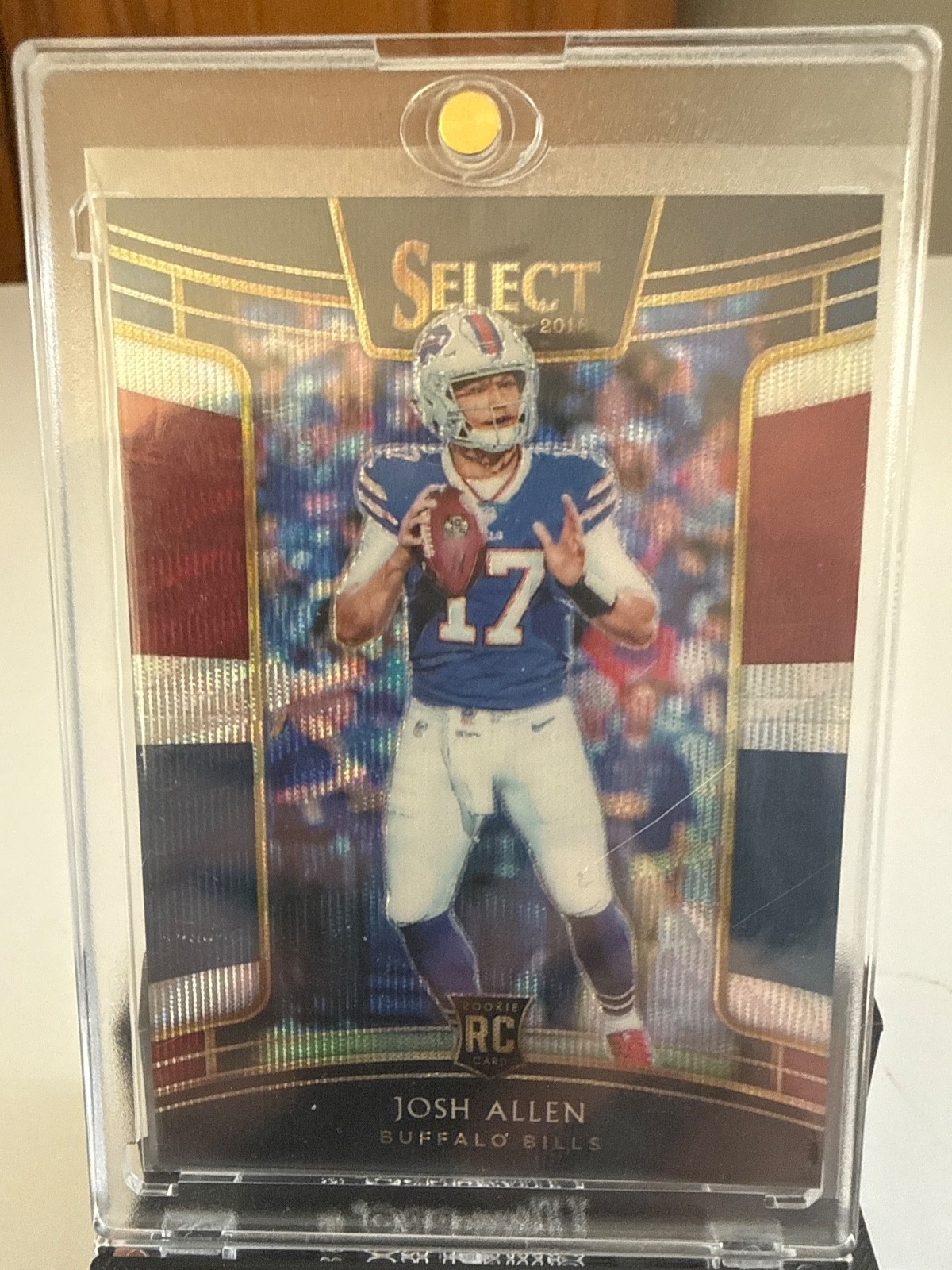 2018 Panini Select - Concourse Josh Allen #24 Tri-Color Prizm /199 (RC)