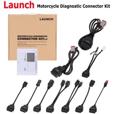 LAUNCH Motorcycle Diagnostic Connector 2.0 for X431 V V5.0, V+ , Pro3s+ V5, Pro5