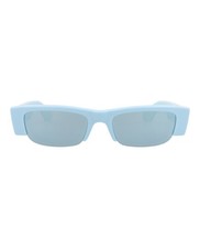 Alexander McQueen Womens Square/Rectangle Light Blue Light Blue Light Blue