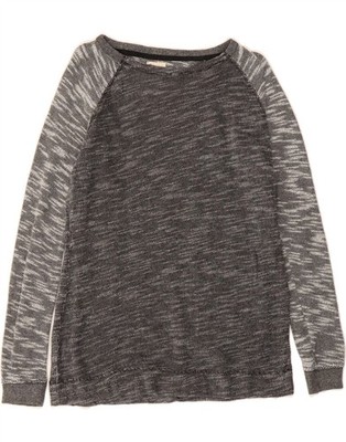 CHAMPION Herren Sweatshirt Pullover Small Grau Colourblock Baumwolle AN20