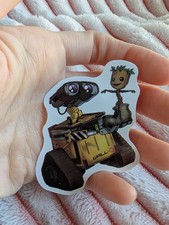 Disney, Walle, Wall-E, Eve, Movie, Sticker