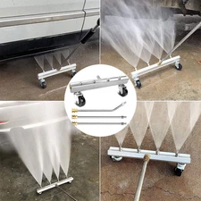 13" Pressure Washer Undercarriage Cleaner Under Car Washer Water Broom 4000 PSI