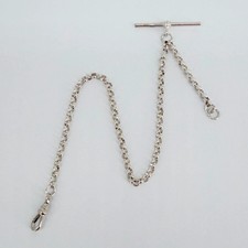 Серебро Vintage Sterling Silver Lightweight Albert