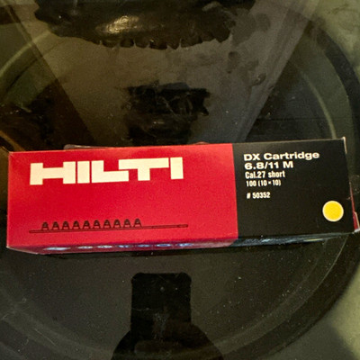 Hilti DX Cartridge 6.8/11 M Cal.27 Short Powder Loads MPN 50352