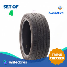Set Of 4 Used 25545r20 Continental Crosscontact Lx Sport 105v - 7.532 Set Of 4 Used 25545r20 Continental Crosscontact Lx Sport 105v - 7.532