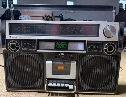 jvc boombox vintage