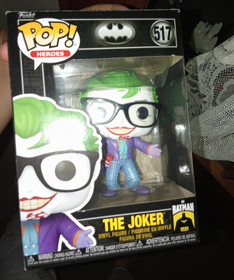 Funko Pop! Heroes Batman Joker Vinylfigur #517 Sammelfigur (Comics)