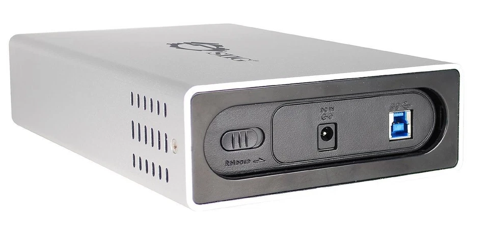 SIIG JU-SA0B12-S1 USB 3.0 to SATA 3.5" Enclosure Pro - Open Box - Image 2 of 4