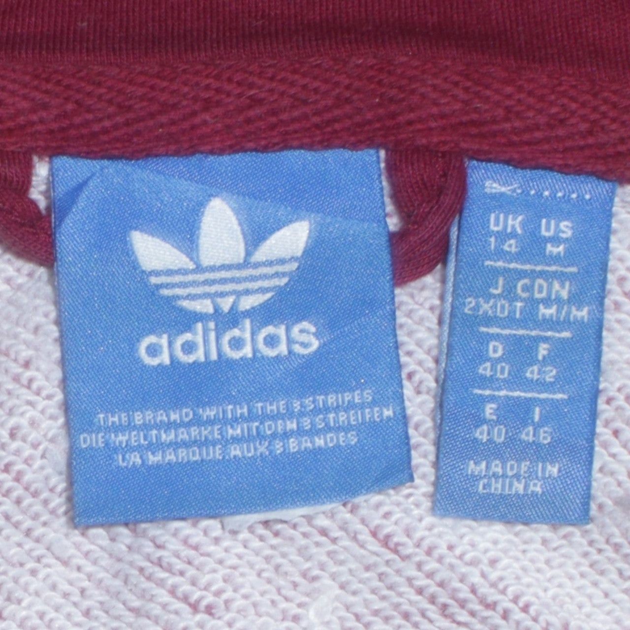 Adidas Red Hoodie Womens M image 6