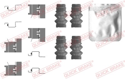 Quick Brake 109-0120 Accessory Kit, Disc Brake Pad for MAN, VW