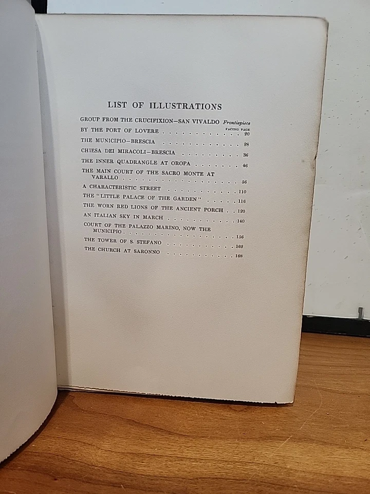 Edith Wharton 1st Ed 1905 Italian Backgrounds Margaret Armstrong Illustrated HC - Image 4 of 4