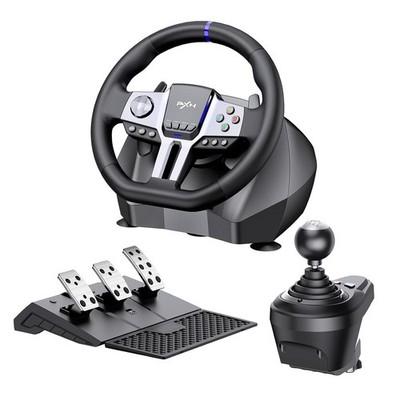 PXN PC Steering Wheel V9 GEN2 270 900 Degree with Pedals Shifter