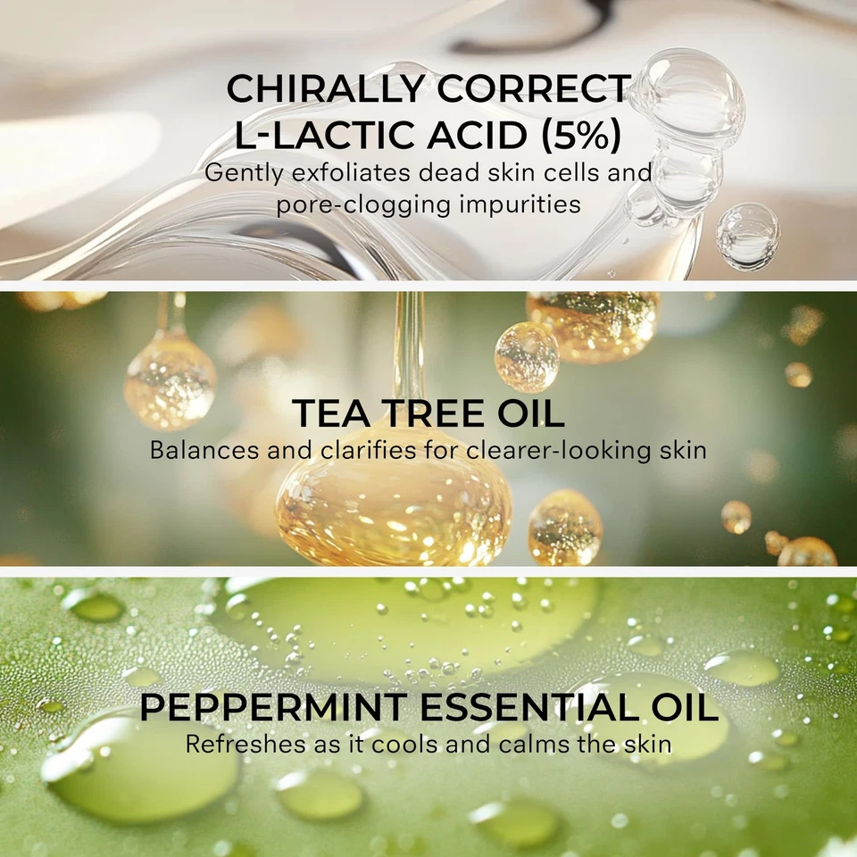 Limpiador facial exfoliante COSMEDIX Purity Clean cuidado de la piel con aceites esenciales Foto 3 de 4