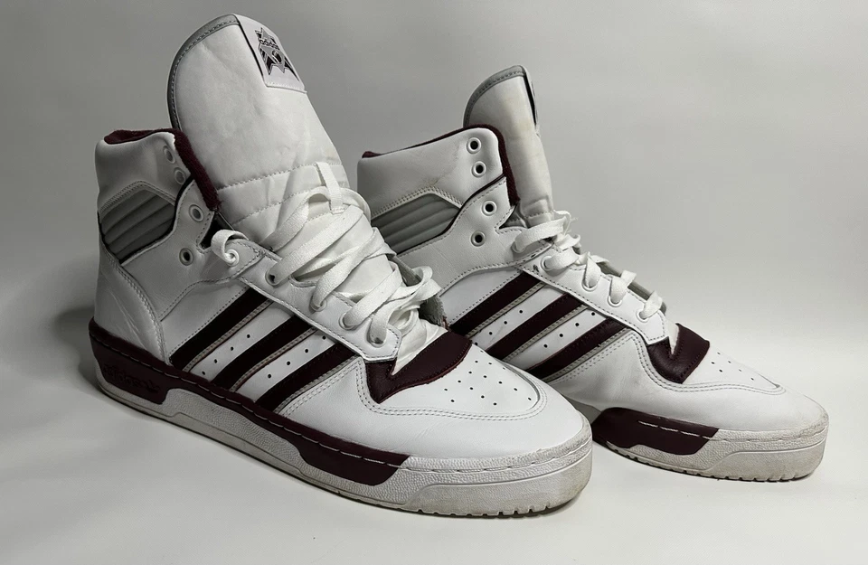 Texas A&M Football Official Adidas High Top Mens Athletic Sneakers Sz 13 FV5379 - Image 4 of 4