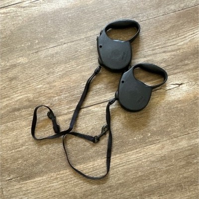 Black Plastic VR Controller Grips with Wrist Strap