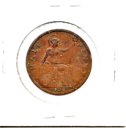 UK Great Britain England Halfpenny 1928 King George V as Pictured - Picture 2 of 6