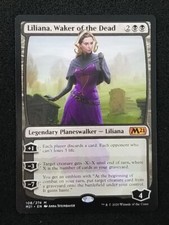 MTG Liliana, Waker of the Dead - Mythic - 2021 Core Set - 108 NM/Never Played 