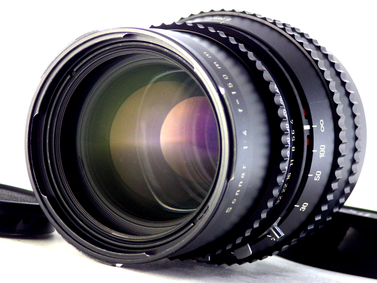 Hasselblad Carl Zeiss Sonnar 150mm f/4 C Black MF Lens SLR