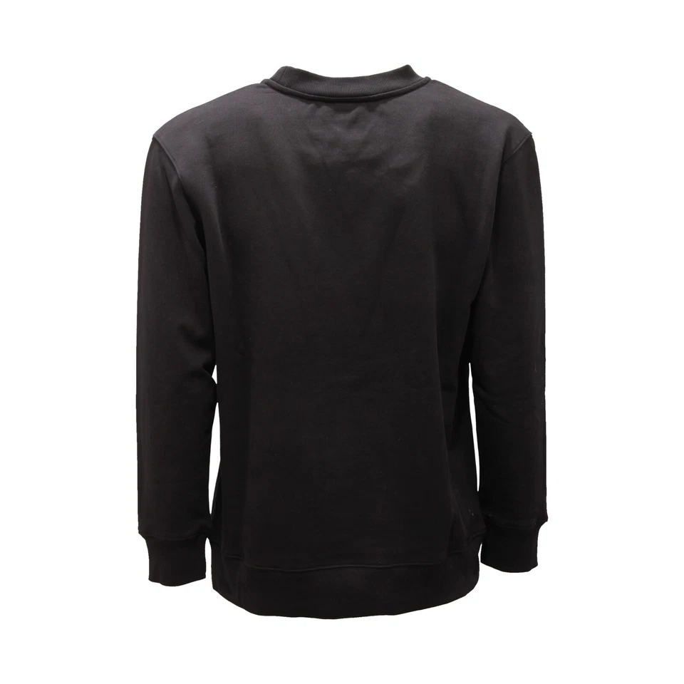 8835AQ felpa uomo INVICTA man sweatshirt black - Immagine 2 di 4