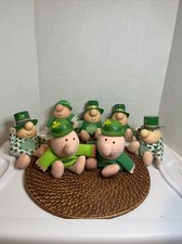 7 x ZIGGY 5  Plush Toy Dolls St. Patrick's Day Toys/Dolls