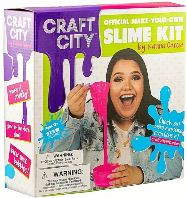 Make Your Own Slime Kit Original Craft City by Karina Garcia 857118007205