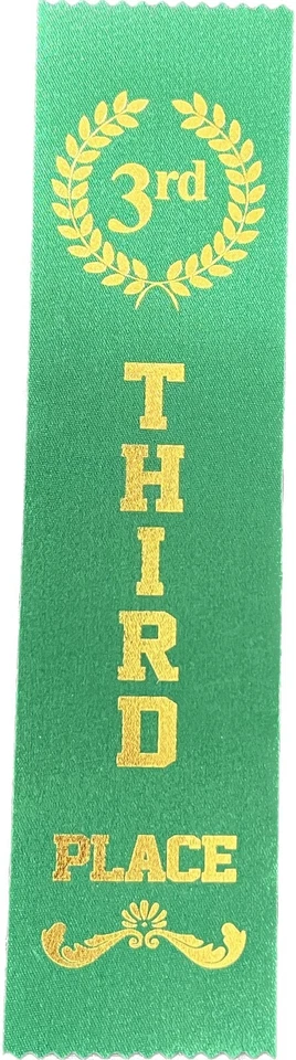 50 each (Total 150) First Second Third Place Ribbons 20x5 cm, METALLIC GOLD - image 4 of 4