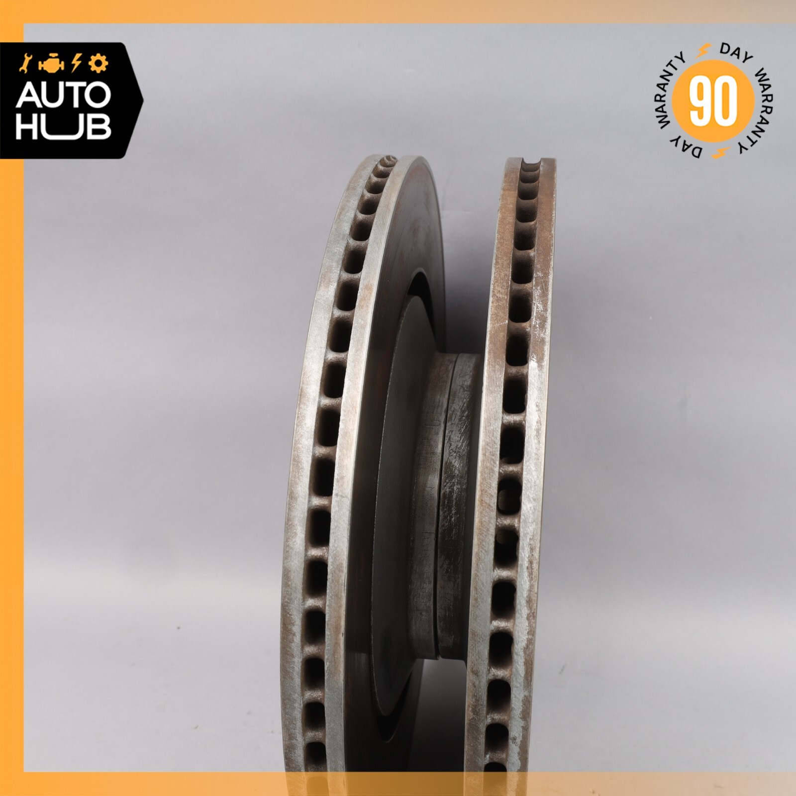 03-18 Bentley Continental GTC GT Rear Left & Right Brake Rotors Disc OEM 59k