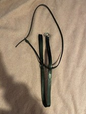 Leather running martingale Cob brown
