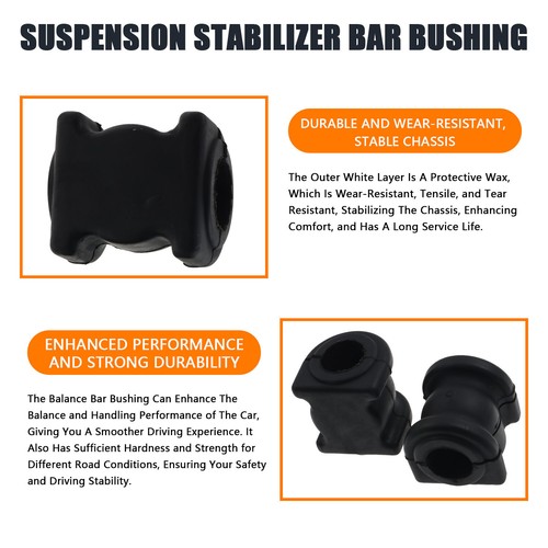 Dos bujes estabilizadores delanteros barra oscilante para Dodge Grand Caravan 2008-2019 - Imagen 6 de 7