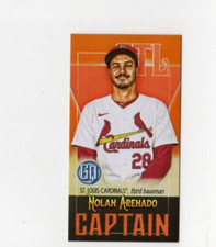 2021 Topps Gypsy Queen Captain Nolan Arenado #CM-NA St. Louis Cardinals Mini