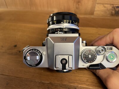 フィルムカメラ Nikon Nikomat EL + Auto 50m F2 Rare Nikon Nikomat Nikkormat EL Camera w/ NAI follower +