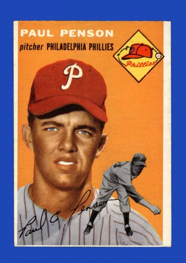 Paul Penson trading card
