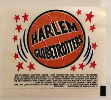 Vintage 1970 Harlem Globetrotters Basketball Cartoon TV Mini Iron On Transfer