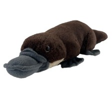 Wild Republic Stuffed Animal Realistic Plush Platypus St. Louis Zoo Gift Toy 18  